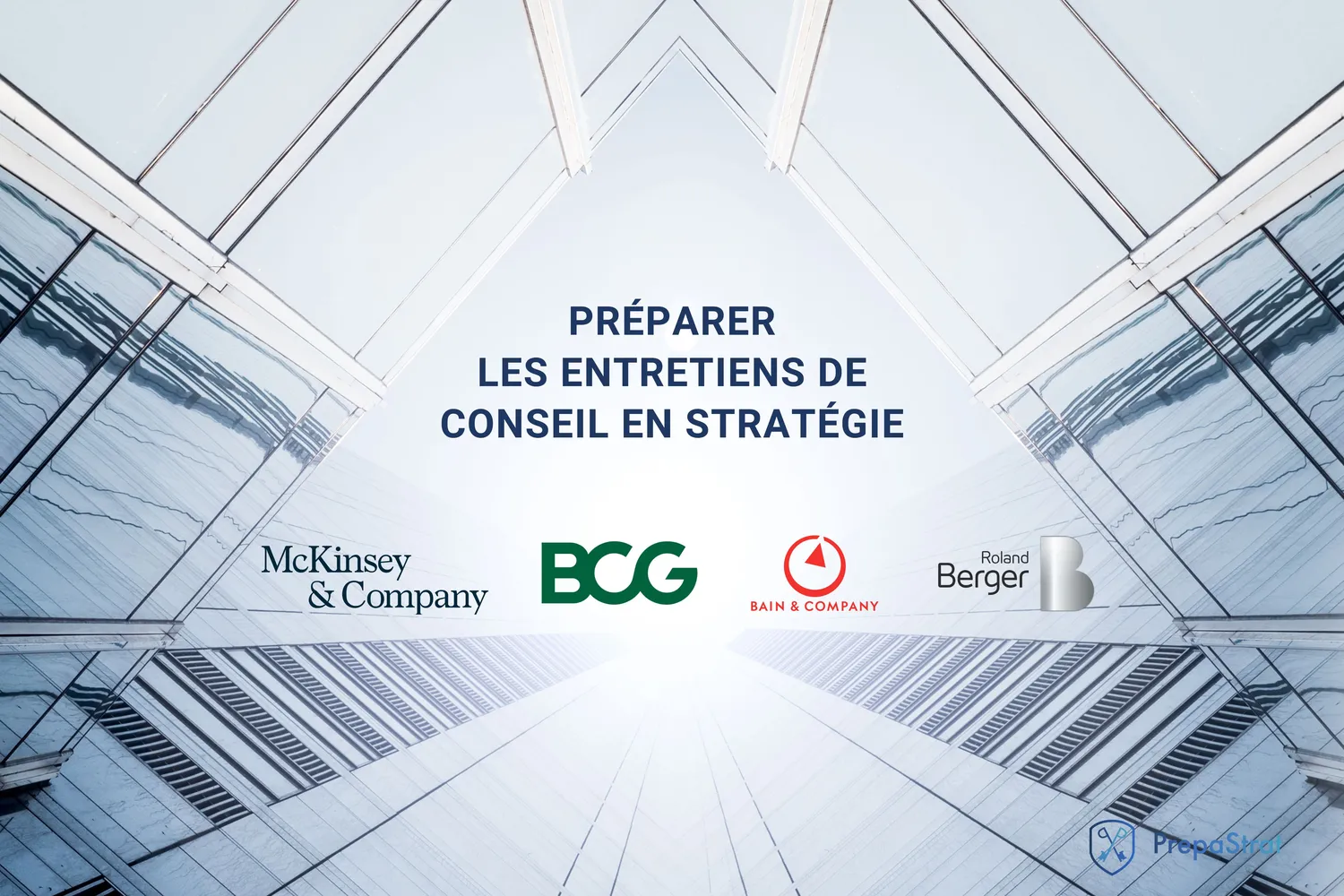 Préparer les entretiens de Conseil en stratégie - Couverture